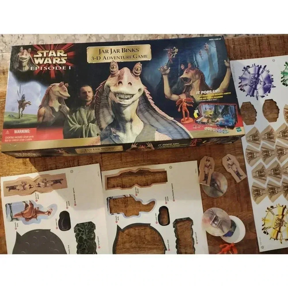 Star Wars 3D ADVENTURE JAR JAR BINKS - Picture 1 of 4